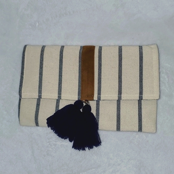NWT The Royal Standard Cotton Morelia Clutch - Picture 12 of 12